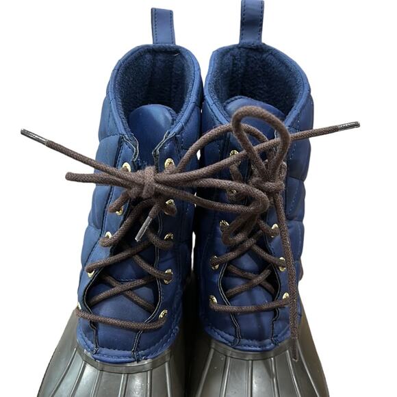 Sperry Top-Sider Women's Gosling Duck Boot, Navy/Brown women’s size 8 - Picture 6 of 11